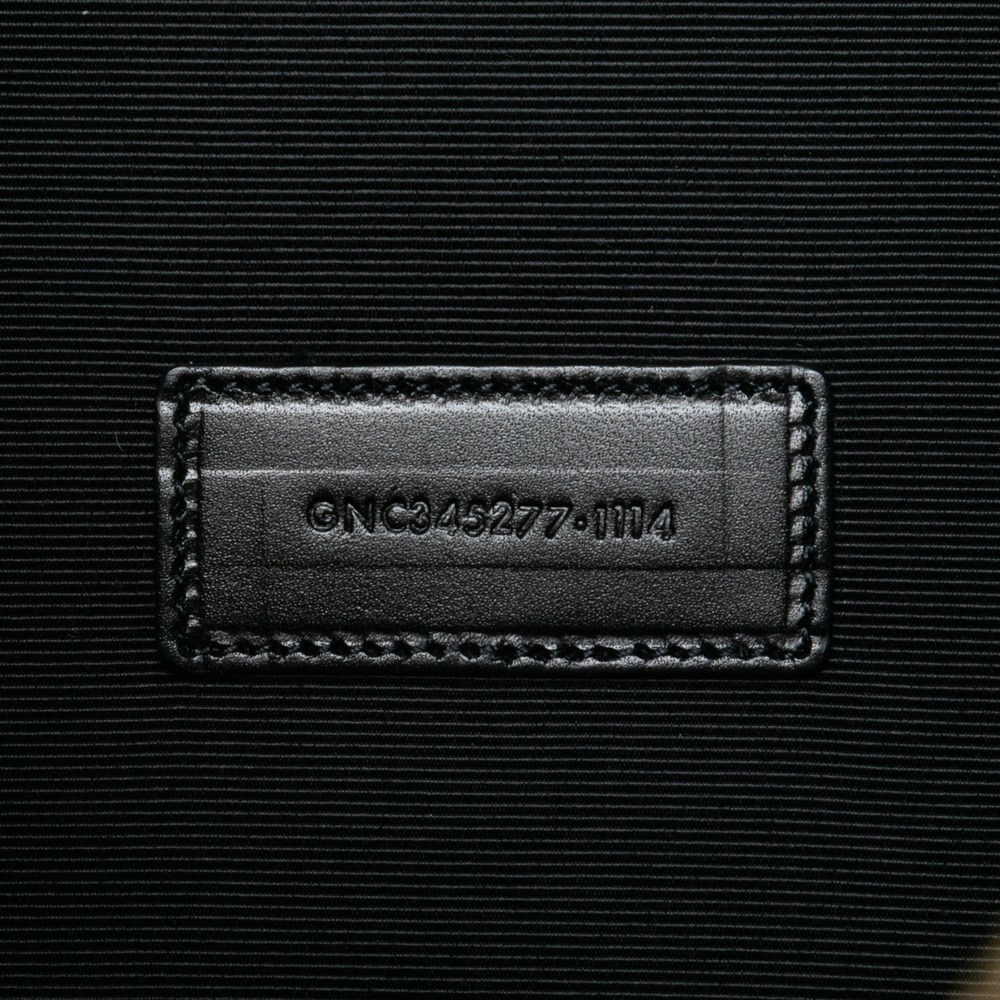 Pre-Loved Saint Laurent Toile Classic Monogram Document Holder - Picture 6 of 7